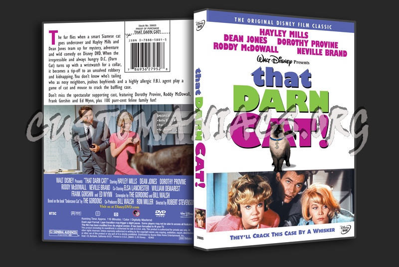 That Darn Cat! dvd cover
