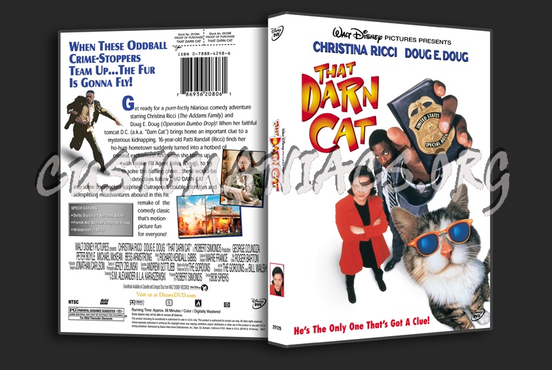 That Darn Cat! dvd cover