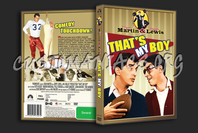 That's My Boy (1951) dvd cover