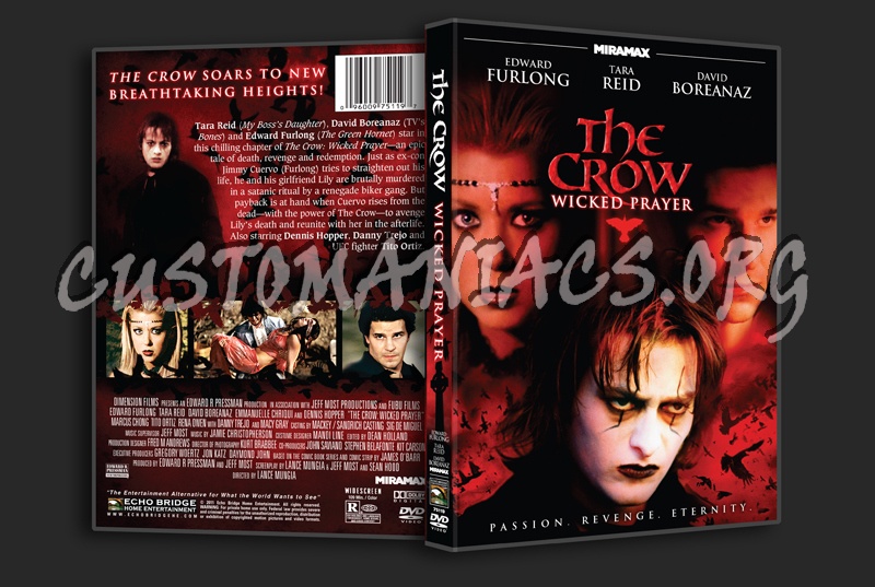The Crow Wicked Prayer dvd cover