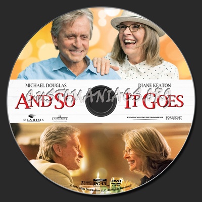 And So It Goes dvd label