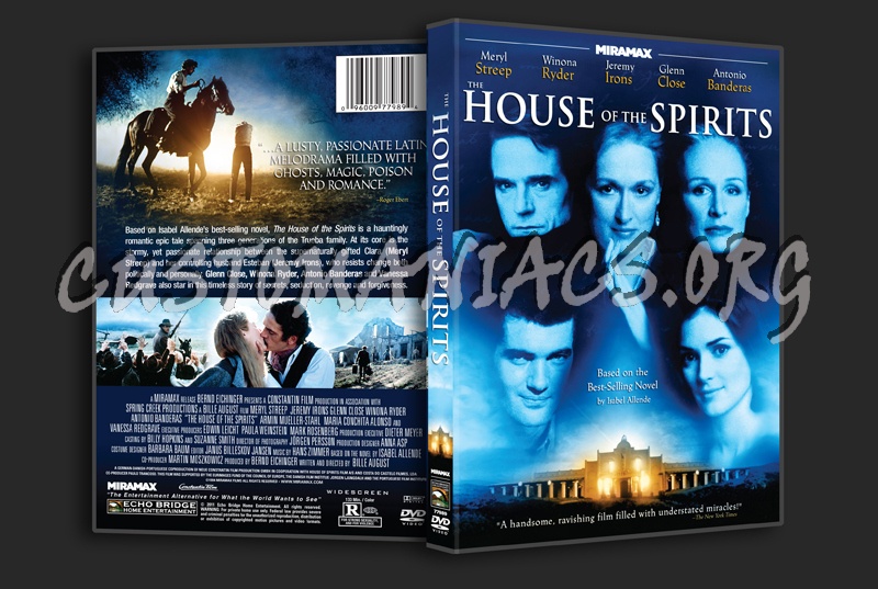 The House of the Spirits dvd cover