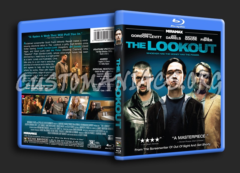 The Lookout blu-ray cover