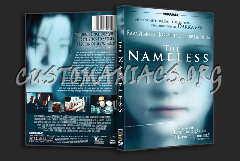 The Nameless dvd cover