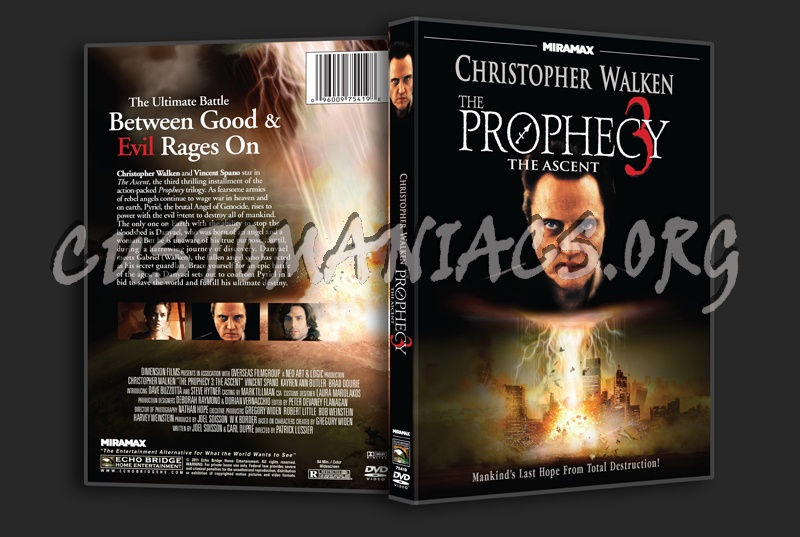 The Prophecy 3 The Ascent dvd cover
