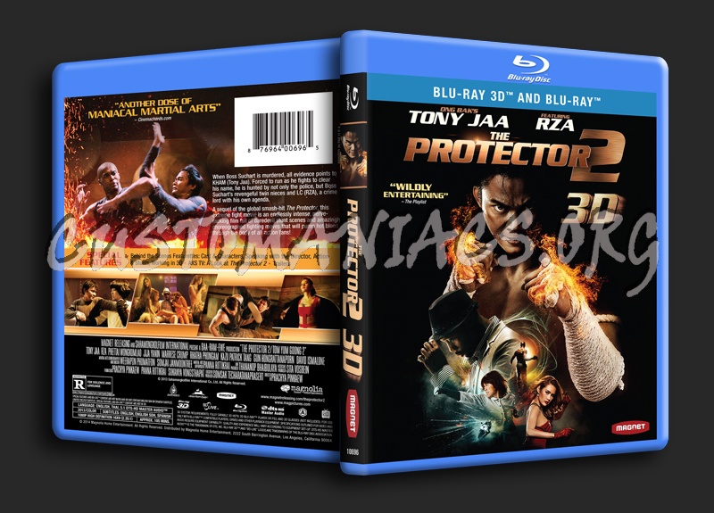 The Protector 2 3D aka Tom yum goong 2 blu-ray cover