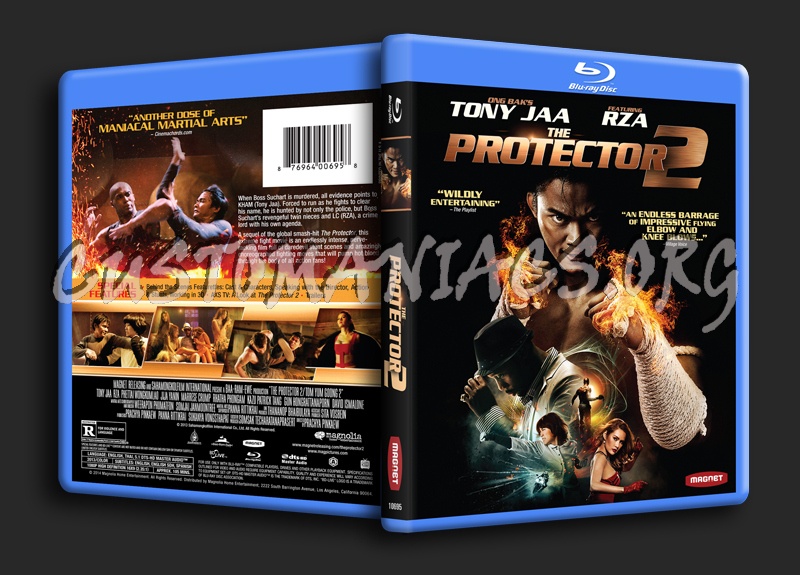 The Protector 2 aka Tom yum goong 2 blu-ray cover