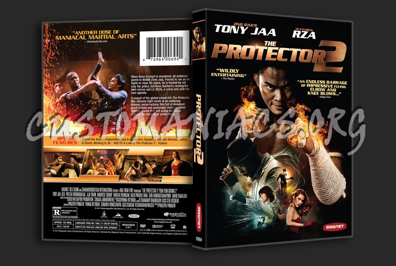 The Protector 2 aka Tom yum goong 2 dvd cover