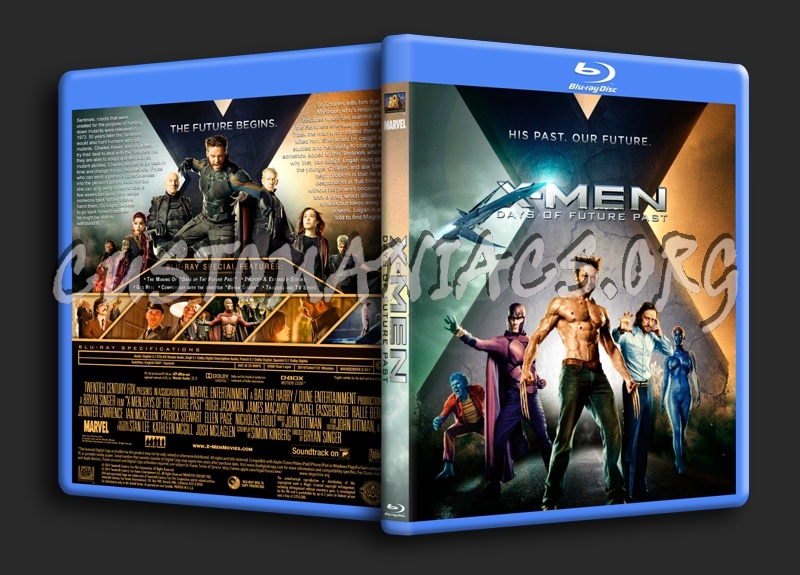 X-Men: Days of Future Past blu-ray cover