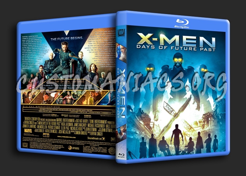 X-Men: Days of Future Past blu-ray cover