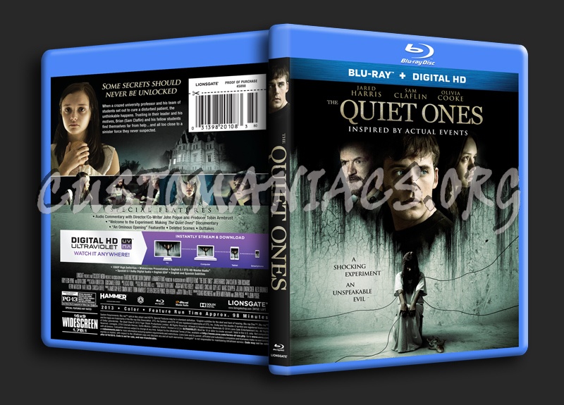 The Quiet Ones blu-ray cover