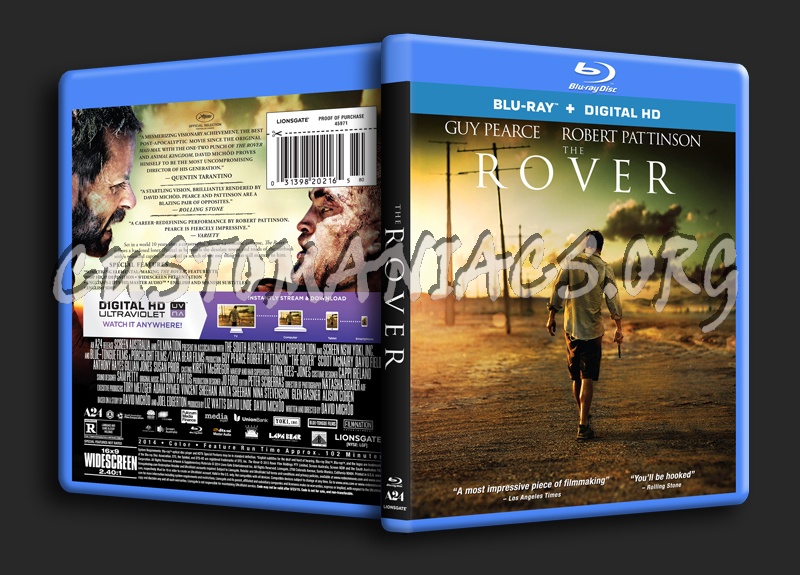 The Rover blu-ray cover
