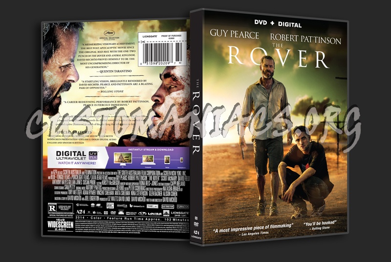 The Rover dvd cover