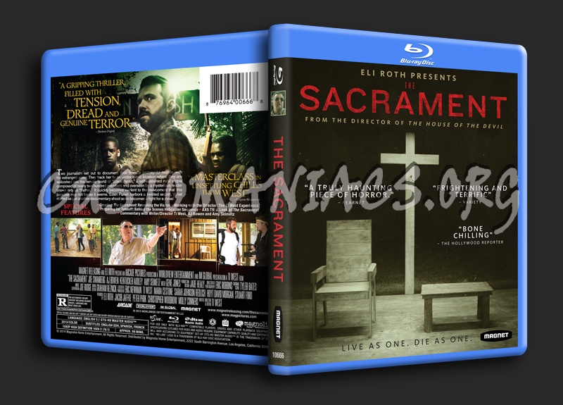 The Sacrament blu-ray cover