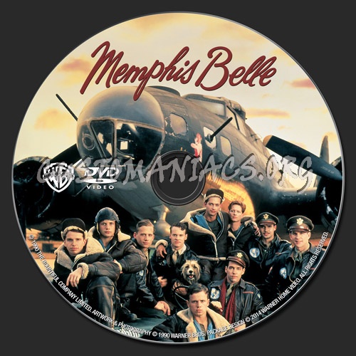 Memphis Belle dvd label