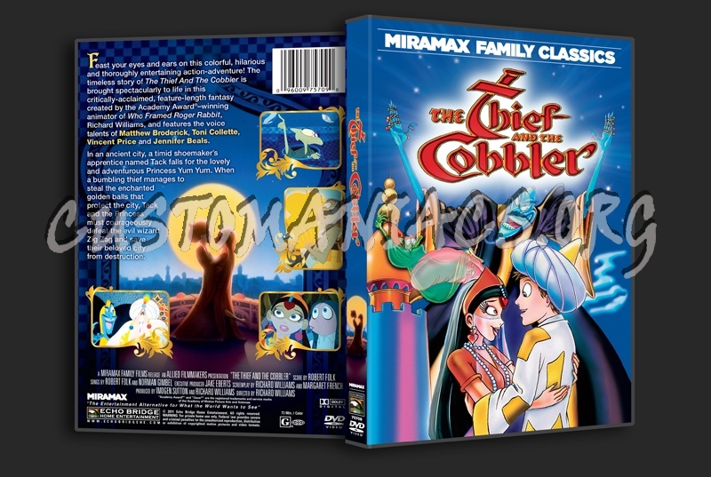 The Thief and the Cobbler dvd cover