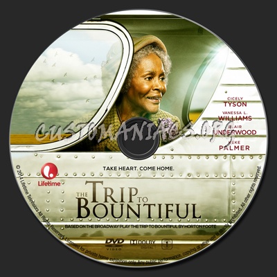 The Trip to Bountiful dvd label