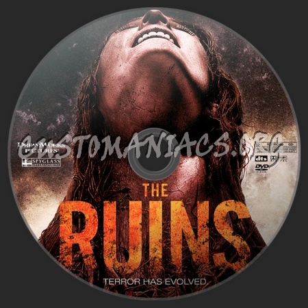 The Ruins dvd label