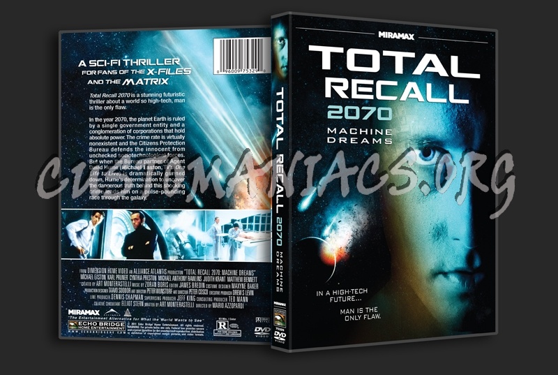 Total Recall 2070 Machine Dreams dvd cover