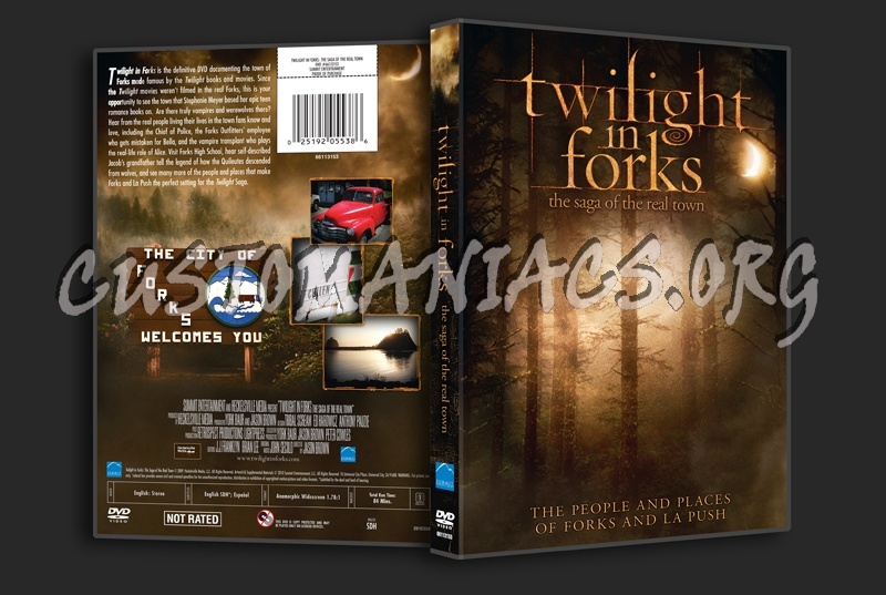 Twilight in Forks The Saga of the Real Town dvd cover