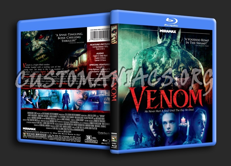 Venom blu-ray cover