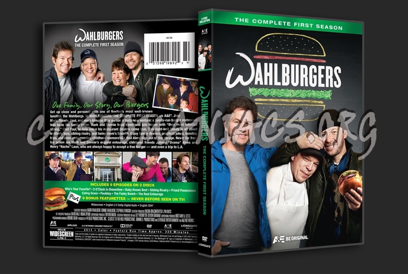 Wahlburgers Season 1 dvd cover