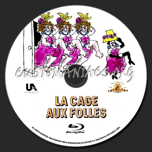 La Cage aux Folles blu-ray label