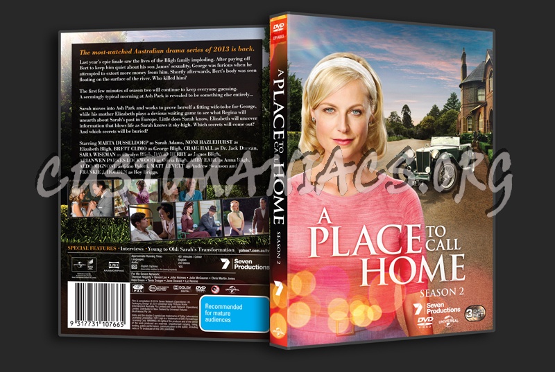 A Place To Call Home Season 2 dvd cover