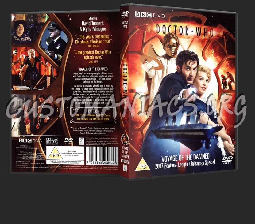 Doctor Who: Voyage Of The Damned dvd cover