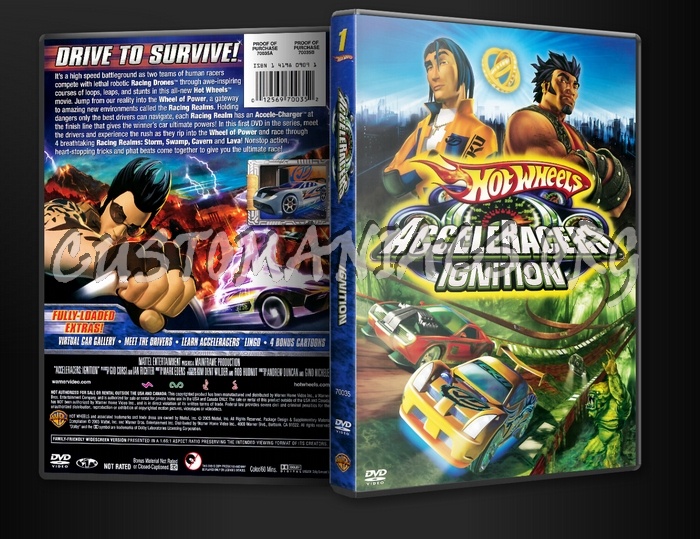 Hot Wheels Acceleracers Ignition dvd cover