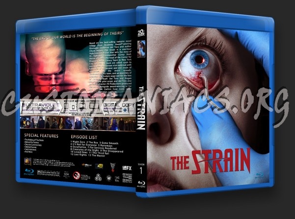 The Strain Season 1 blu-ray cover