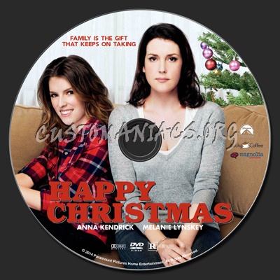 Happy Christmas dvd label