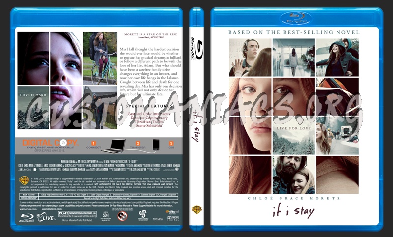 If I Stay blu-ray cover