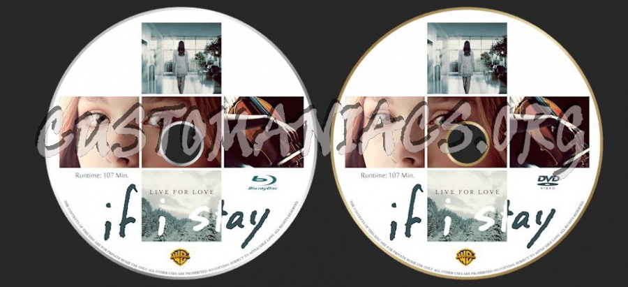 if i stay dvd label