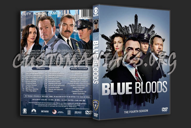 Blue Bloods - Season 4 dvd cover