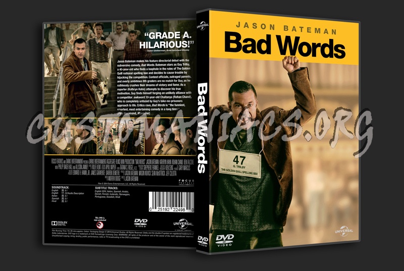 Bad Words dvd cover