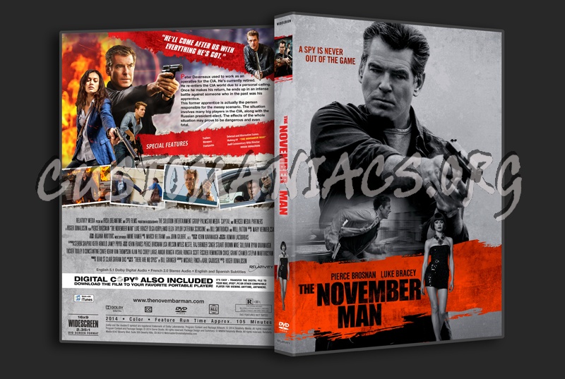 The November Man dvd cover