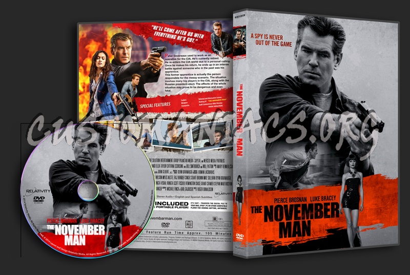 The November Man dvd cover