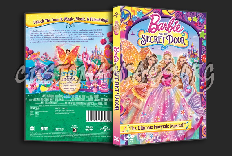 Barbie and the Secret Door dvd cover