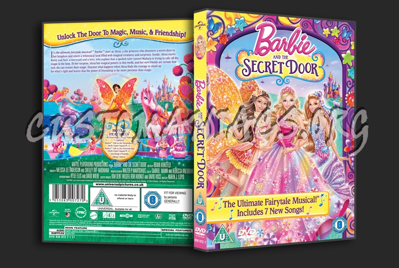 Barbie and the Secret Door dvd cover