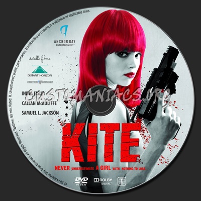 Kite dvd label