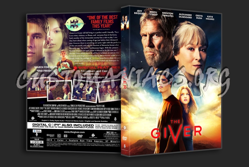 The Giver dvd cover