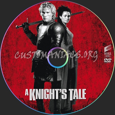 A Knight's Tale dvd label