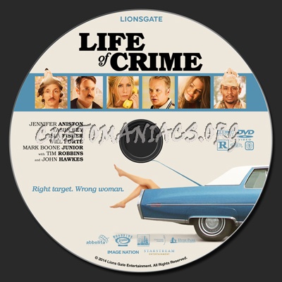 Life Of Crime dvd label