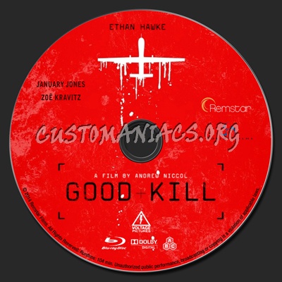 Good Kill blu-ray label