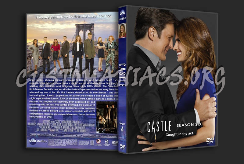 Castle - Season 6 dvd cover