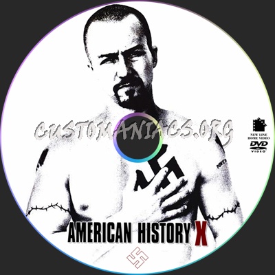 American History X dvd label