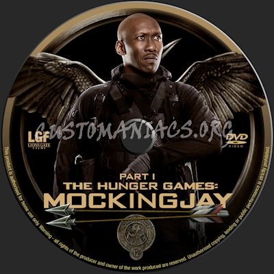 The Hunger Games: Mockingjay, Part 1 dvd label