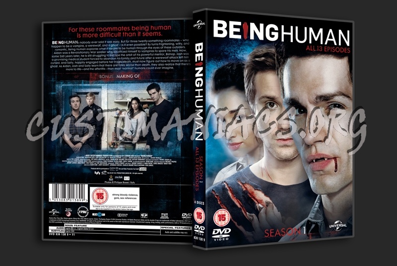 Being Human (2011) Season 1 dvd cover
