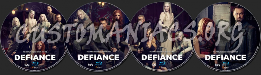 Defiance Season 2 blu-ray label